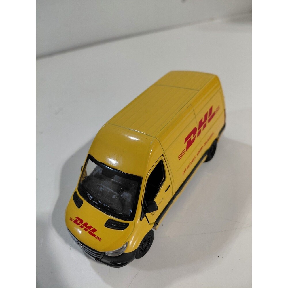 Kinsmart Die Cast 1:48 DHL Carriers Mercedes Benz Sprinter Delivery Van